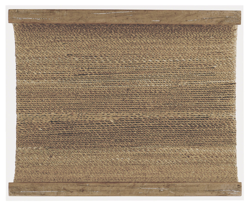 Melange Lenny Woven End Table