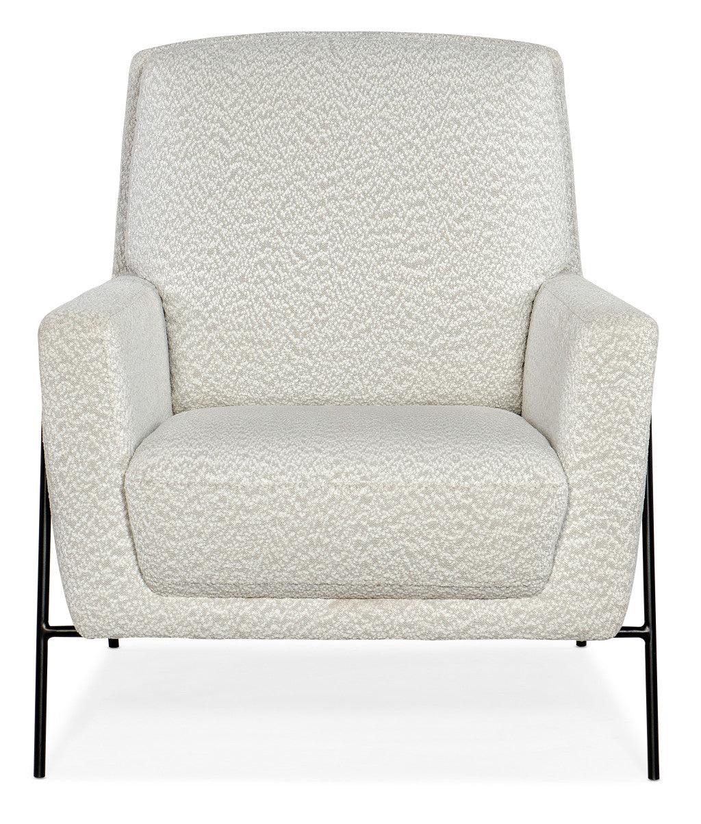 Amette Metal Frame Club Chair