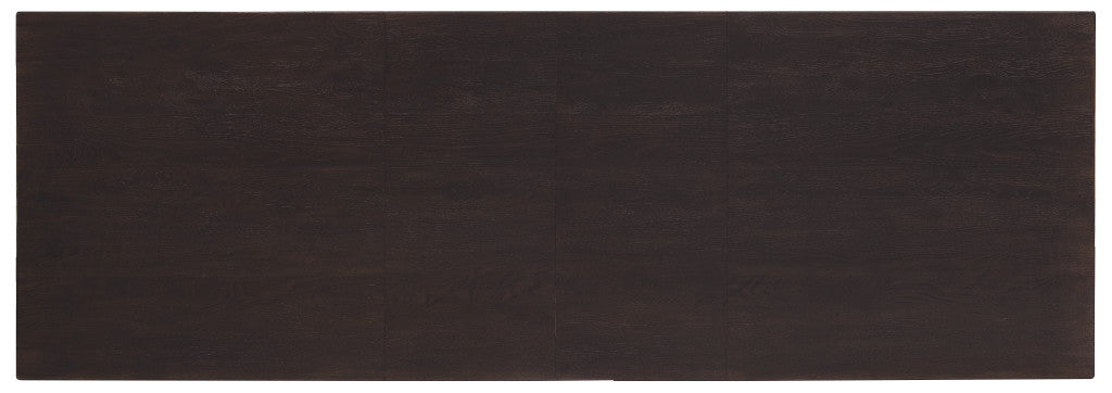 Driftwood Rectangle Dining Table with Two 20-inch Leaves