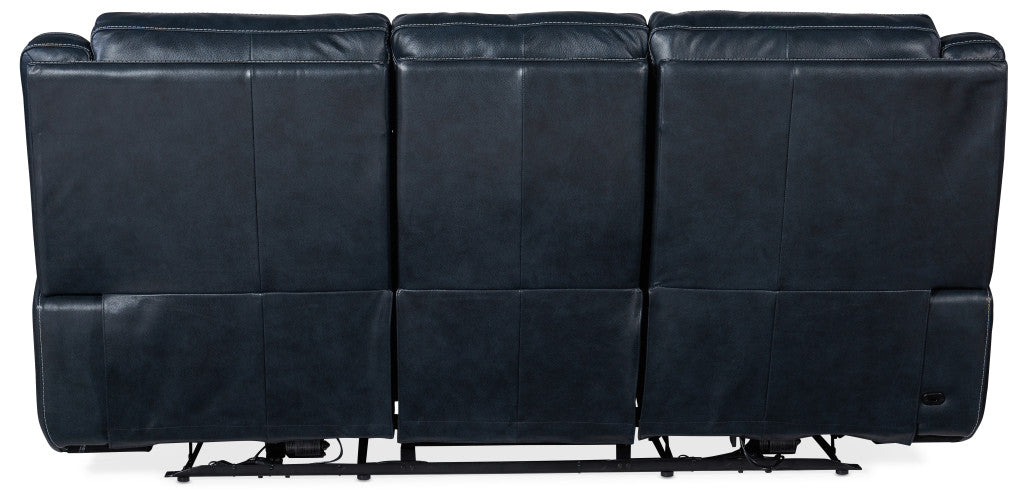 Montel Lay Flat Power Sofa with Power Headrest & Lumbar