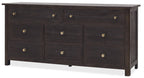 Driftwood Eight-Drawer Dresser