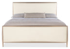 Westwood Queen Upholstered Metal Bed