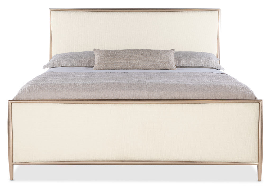 Westwood California King Upholstered Metal Bed