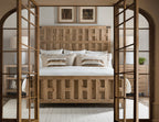 Vineyard Row Queen Panel Bed