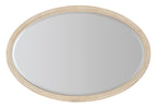 Nouveau Chic Oval Mirror