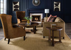 Archives Round End Table