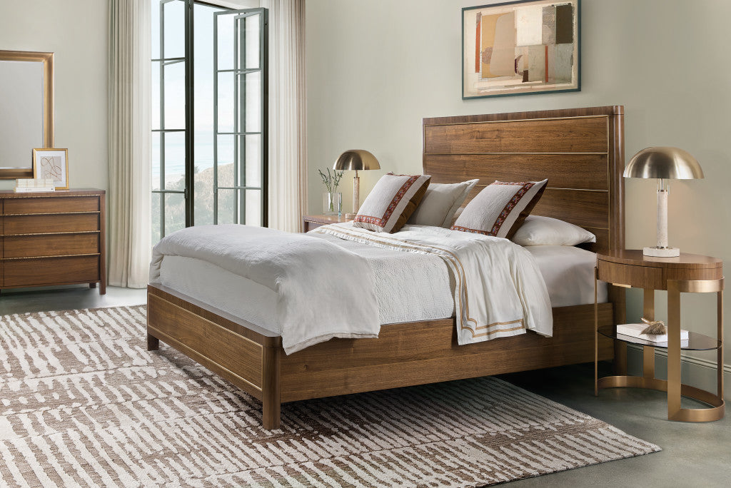 Eleana California King Panel Bed