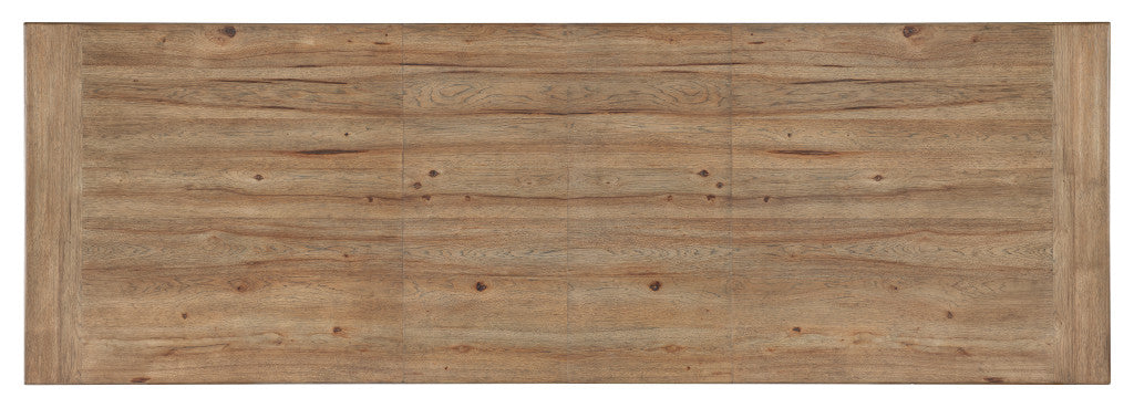 Vineyard Row Rectangle Dining Table with Two 20-inch Leaves