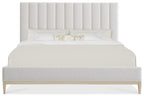 Cascade California King Upholstered Bed