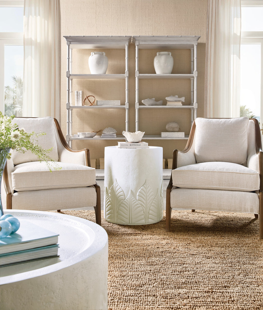 Commerce and Market Amelia Round End Table