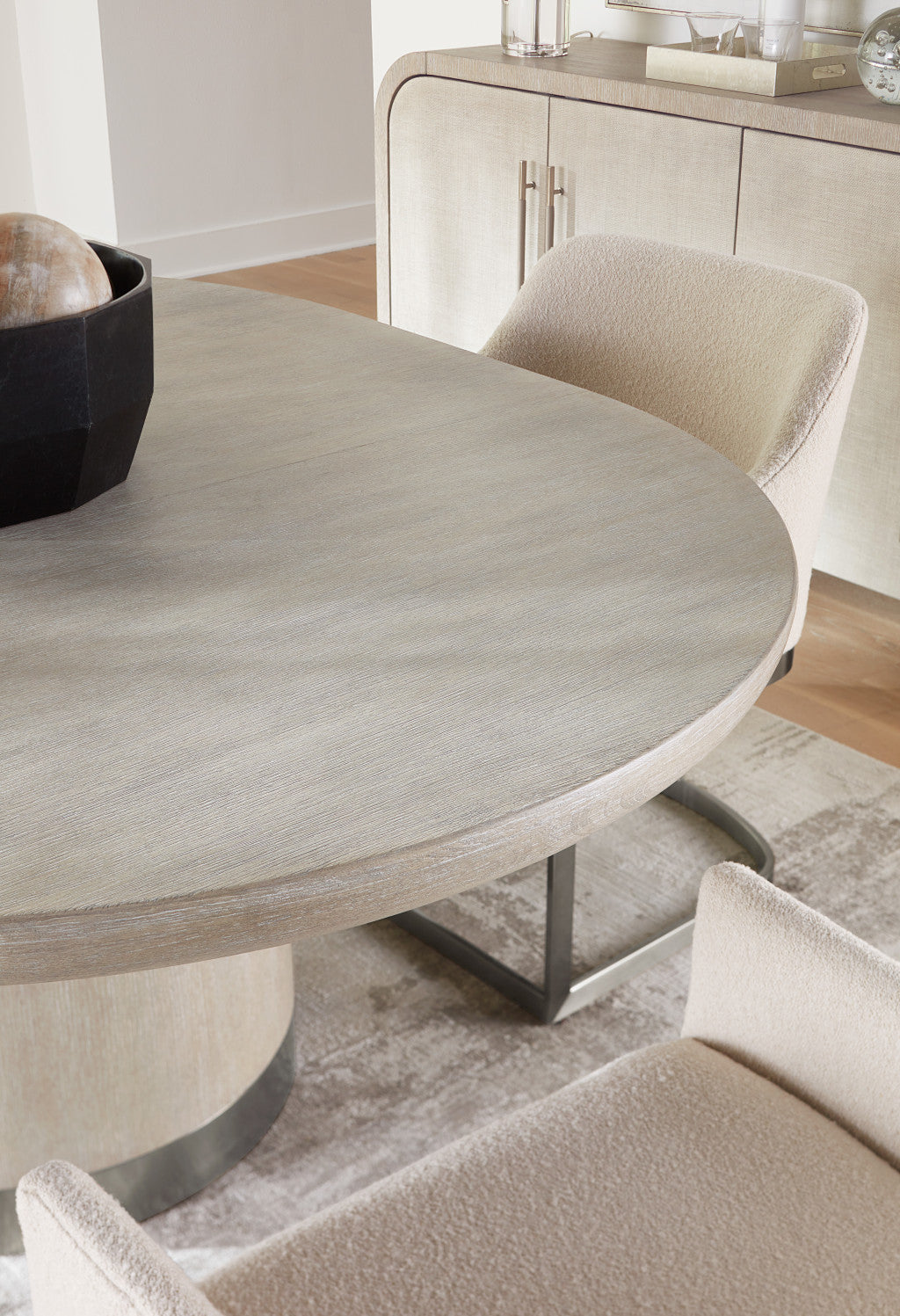 Modern Mood Upholstered Arm Chair with Metal Base