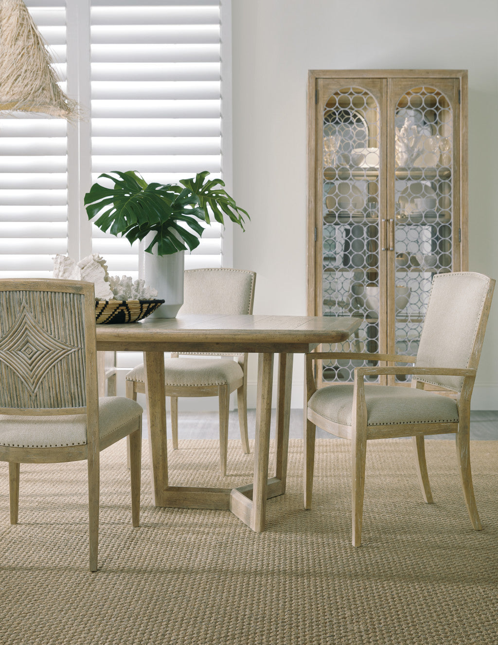 Surfrider Rectangle Dining Table with 2-18in Leaves