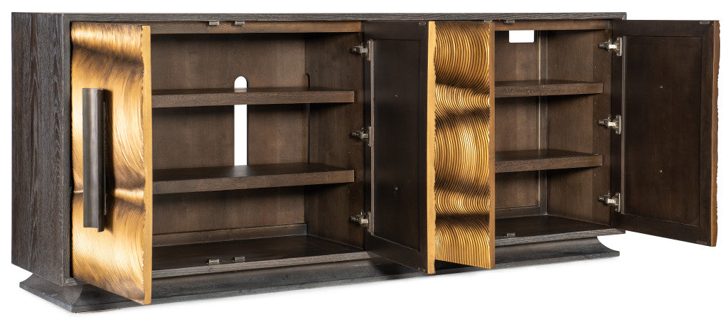 Melange Swaley Four Door Credenza