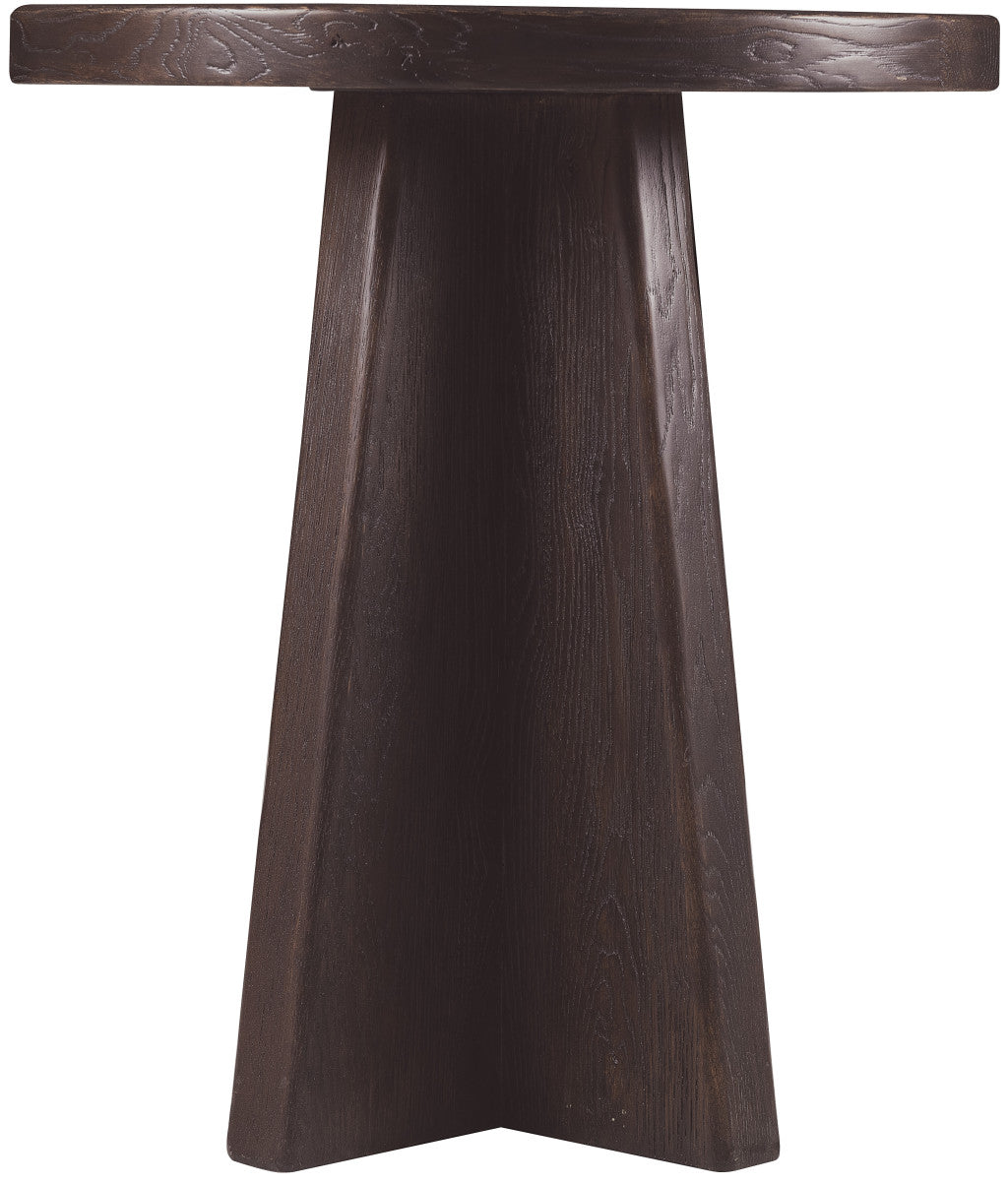 Driftwood Round End Table