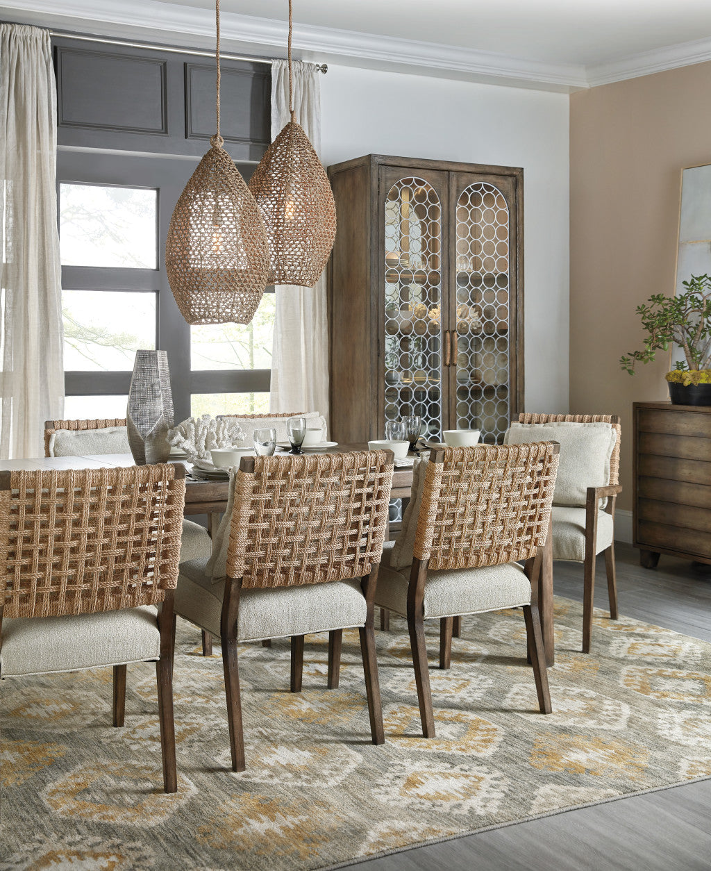 Sundance Woven Back Arm Chair