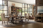 Bandera 86in Table with 2-18in Leaves