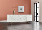 Melange Passerine Four Door Credenza
