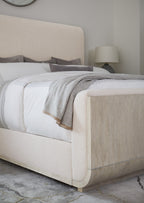 Modern Mood King Upholstered Panel Bed