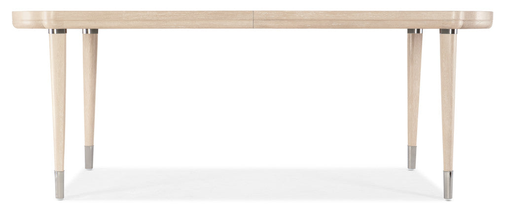 Nouveau Chic Rectangle Dining Table with 1-22in Leaf