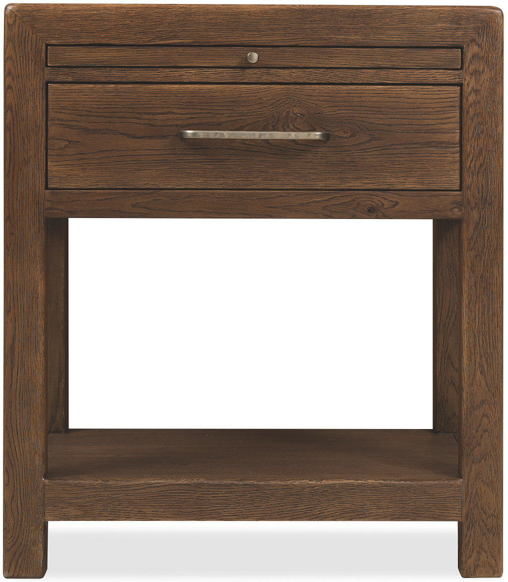 Driftwood One-Drawer Nightstand