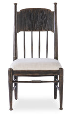 Americana Upholstered Seat Side Chair