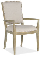 Surfrider Carved Back Arm Chair