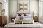 Eleana Upholstered King Panel Bed