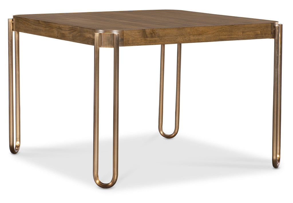 Commerce and Market Walnut and Dine Dining Table