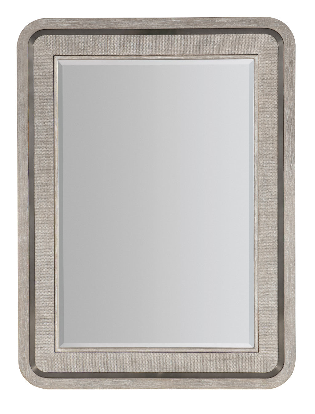 Modern Mood Raffia Landscape Mirror