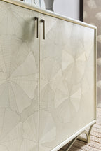 Melange White Lotus Hall Chest